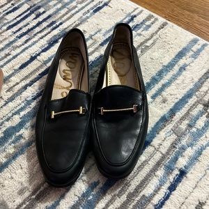 Sam Edelman black leather loafers size 9.5